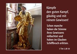 Bibel-1Tim-1-18 Kaempfe-den-guten-Kampf