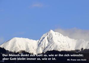 Franz-v-Assisi Der-Mensch-denkt-sich-Gott-so