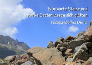 Gomez-Davila-Nur-harte-Steine