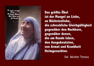 Mutter-Teresa Das-groesste-Uebel