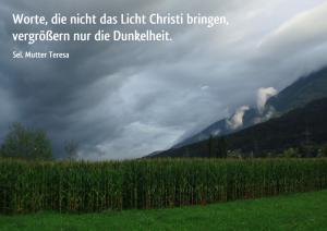 Mutter Teresa Worte-die-nicht